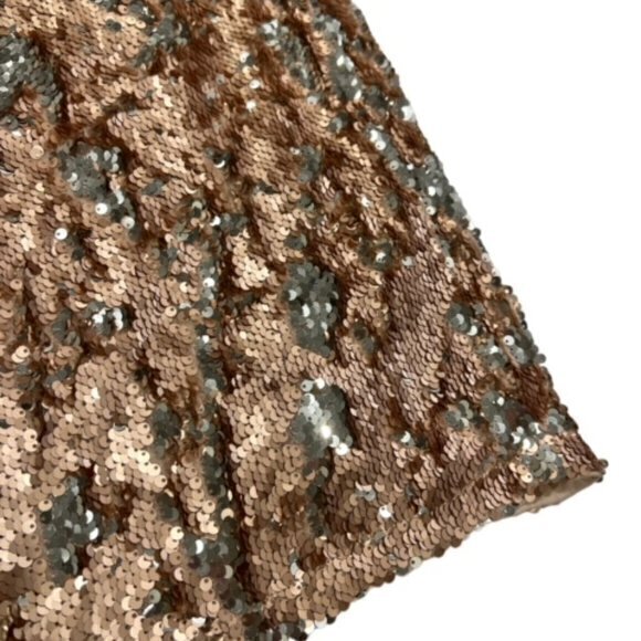 Shein Multicolor Sequins Sexy Mini Bodycon Dress Short Sleeves New Size Small - Picture 2 of 14